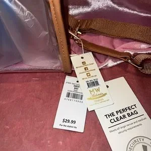 Madison West Bags Madison West Clear Bag Poshmark